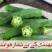 بھنڈی کے بےشمارفوائد